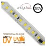 230V  19W/M LED-nauha 140xLED/M  10m  SMD2835 2566Lm/M  IP67