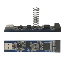 Minikytkin + Himmennin - Profiloiduille LED-Nauhoille - 12/24V.