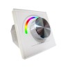 LED RGB-rullasäädin/himmennin RF WiFi langaton, uppoasennettava lasikehyksellä
