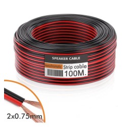 KAIUTINKAAPEL 2x0,75mm Led nauhalle